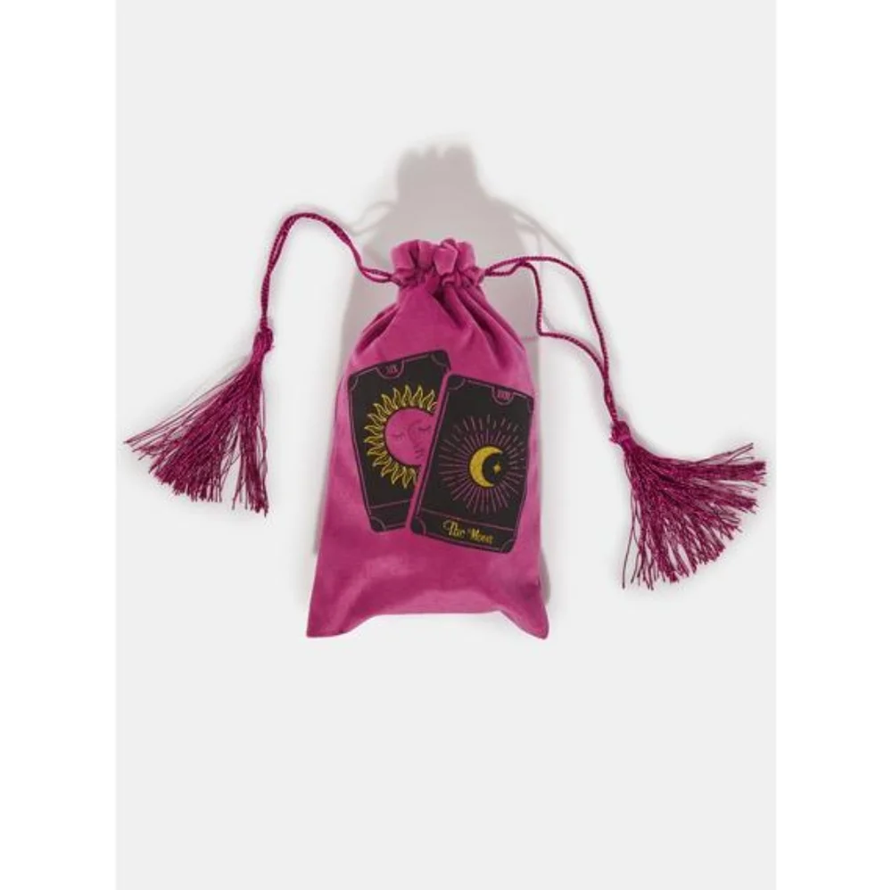 CELESTIAL MOON DRAWSTRING POUCH - Picture 2 of 2